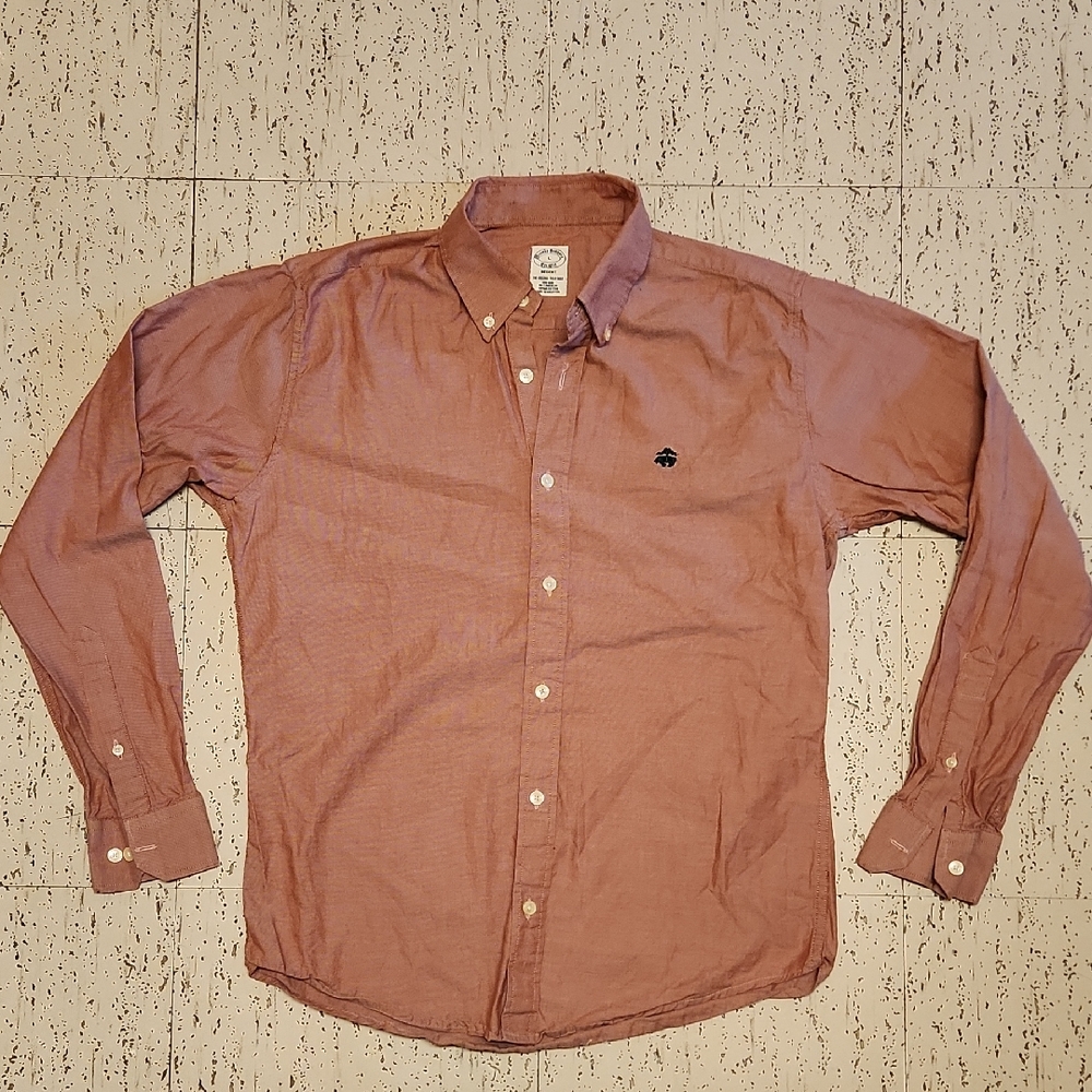 Brooks Brothers Regent Fit Button Down Casual Dress Shirt